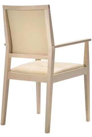 Andreu World Стул из бука с подлокотниками Manila So2036 - Вид №1