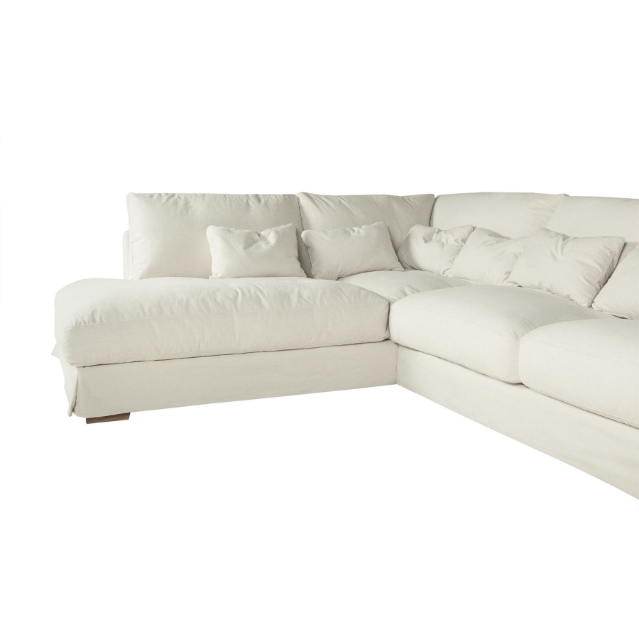 Диван угловой Heaven, левосторонний, бежевый, обивка Drom Sits S1226 - Вид №6