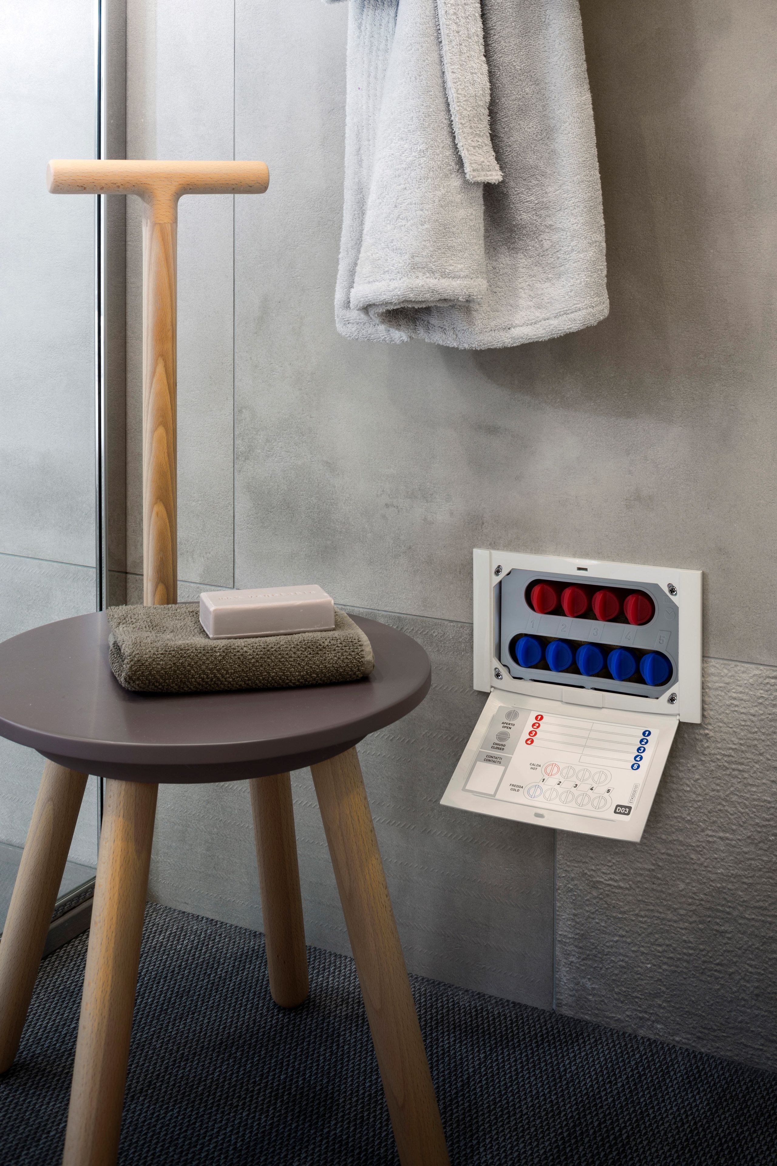 4 + 3 и 5 + 4 выхода утопленный мульти-перехват санитарный коллектор комплект TECO K4 ARCH-00118506 - Вид №4