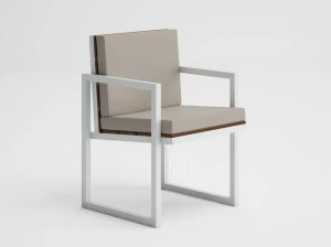 GANDIABLASCO Садовые санки из тика с подлокотниками Saler teak