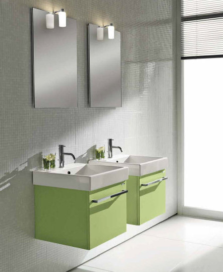 SET6 Комплект мебели cm 50 (p. 50) + 50 (p. 50) Berloni Bagno 43285 - Вид №4