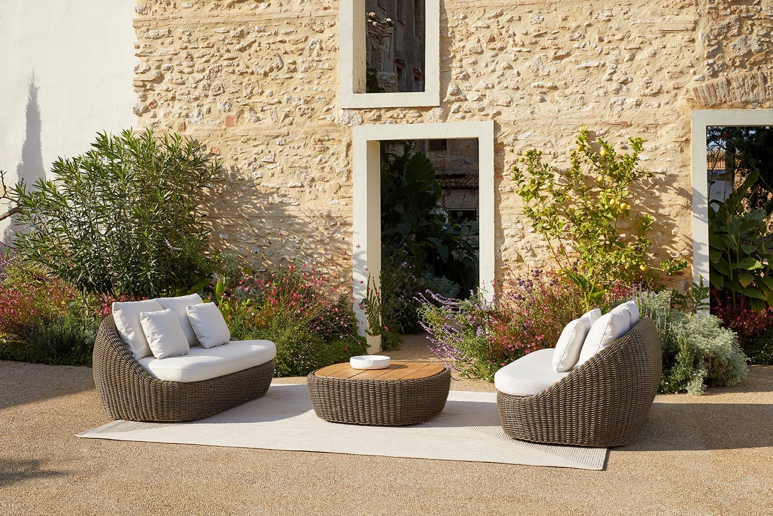 2-местный садовый диван Shintotex® POINT Heritage ARCH-00105532 - Вид №1