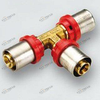 Тройник ред.  20х16х16 пресс TIEMME 1650019