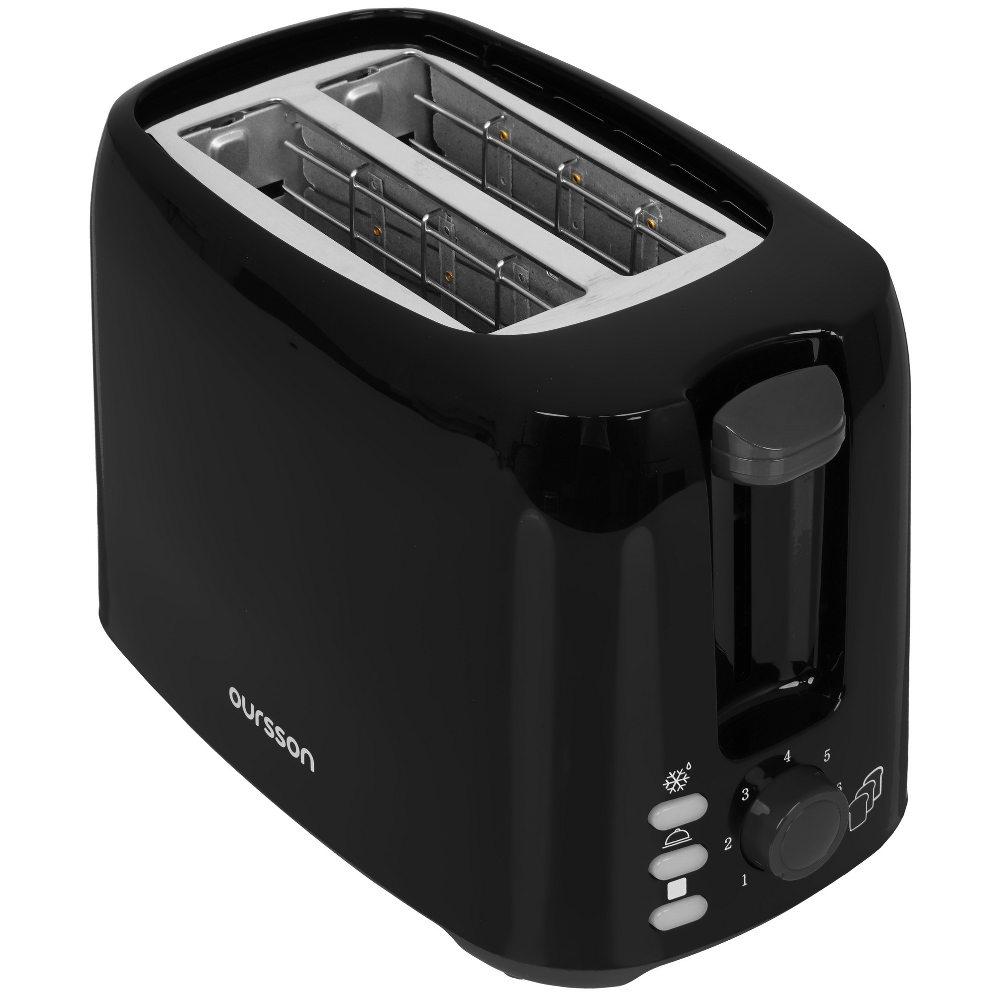 9079235 Тостер Oursson TS2114/BL черный STDN-0141983