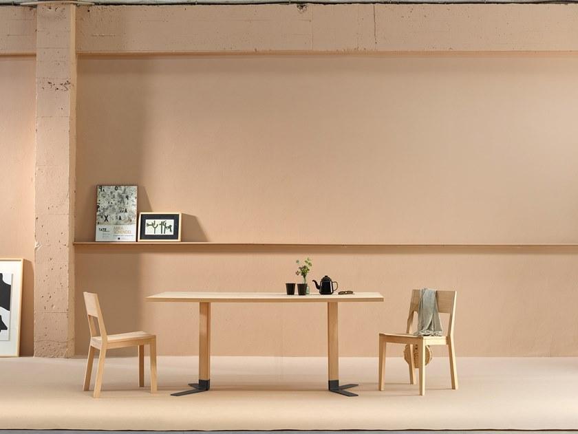 ONDARRETA Штабелируемый деревянный стул Iesu sun-id-1414763 - Вид №11