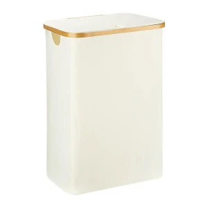 Корзина для белья Сахалин 100 л цвет кремовый