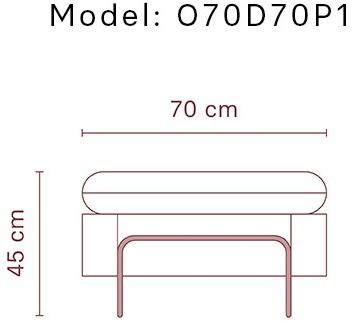 Momocca Модульная скамья со спинкой, обитая тканью Olga sun-id-1453689 - Вид №9
