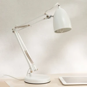 Рабочая лампа Inspire John цвет белый 82667041 STLM-2101480