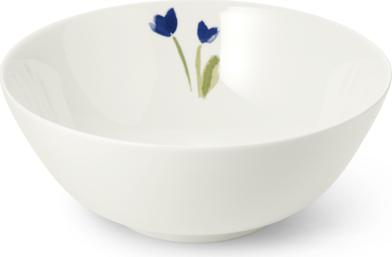 10639831 Dibbern Салатник Dibbern "Впечатление.Дельфиниум" 24см Фарфор 