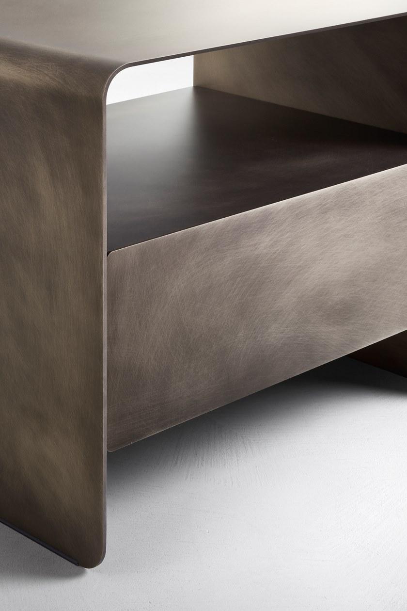 Flou Прямоугольная тумбочка металлическая с ящиками sun-id-1463661 - Вид №1