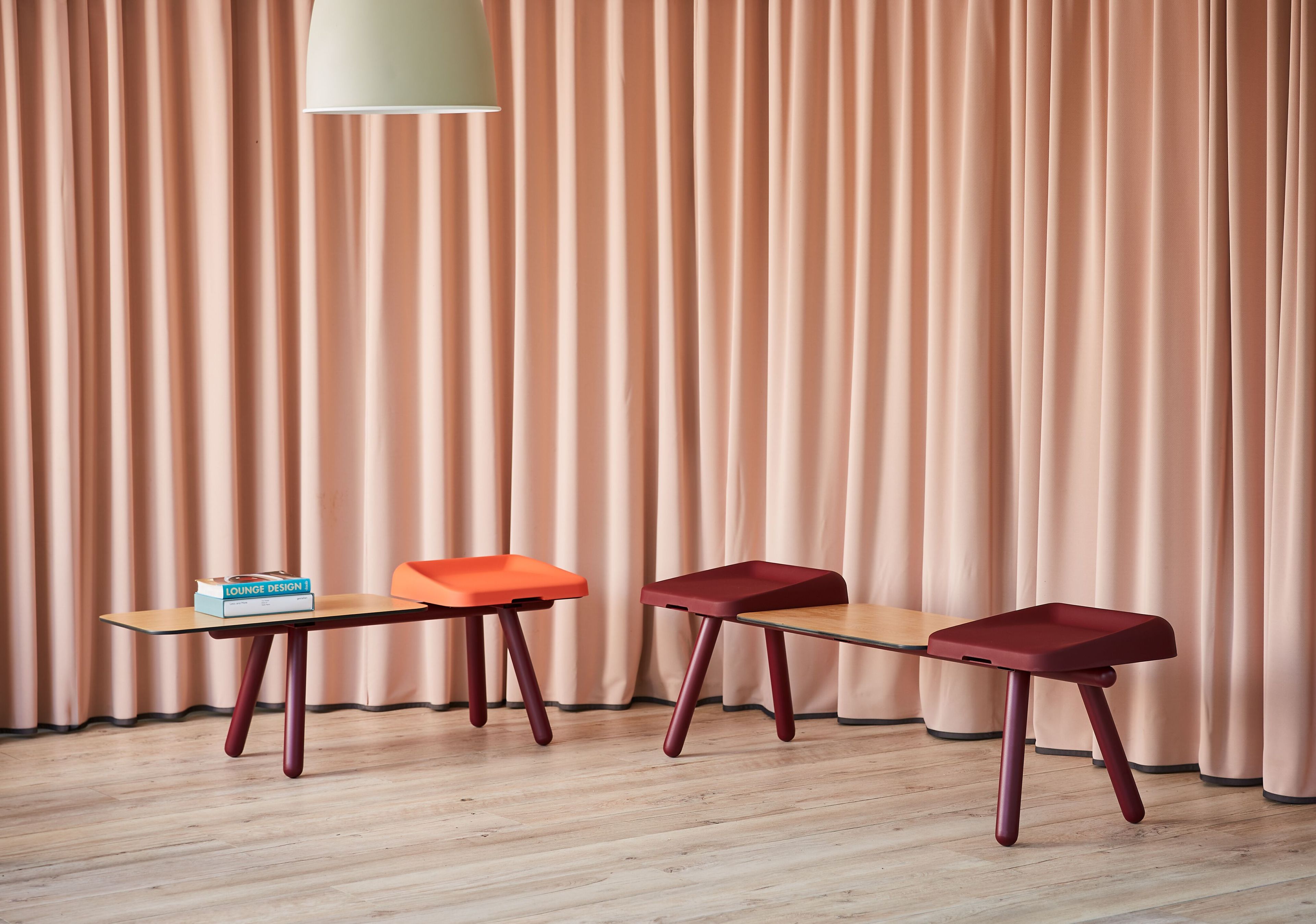 Сиденье на полиуретановой панели со столом Bõln Slim ARCH-00080769 - Вид №5