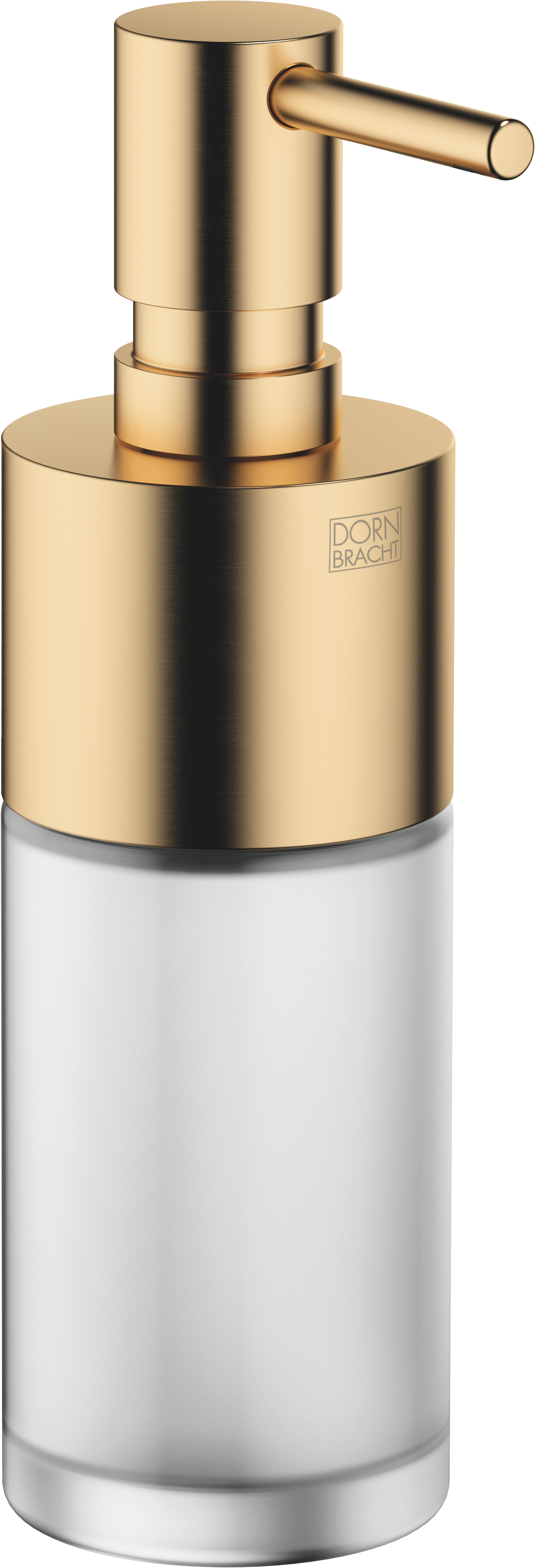 Отдельно стоящая модель с диспенсером – матовая дюрабрасс (23-каратное золото)
