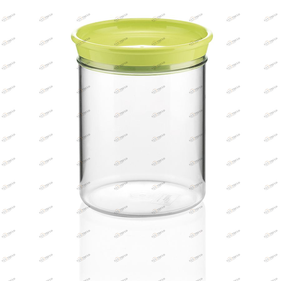 Банка для продуктов Forme Casa 1 л зеленая Guzzini 27405184