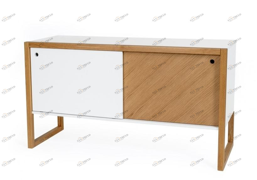 Woodman Лакированный буфет с раздвижными дверцами Cubis sun-id-1418354