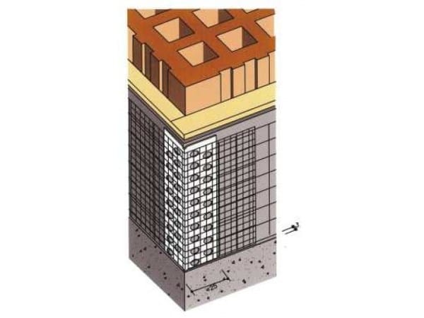Профиль защитного выступа EDILFERRO TRAVEST ART. 3018 - 3020 ARCH-00005352