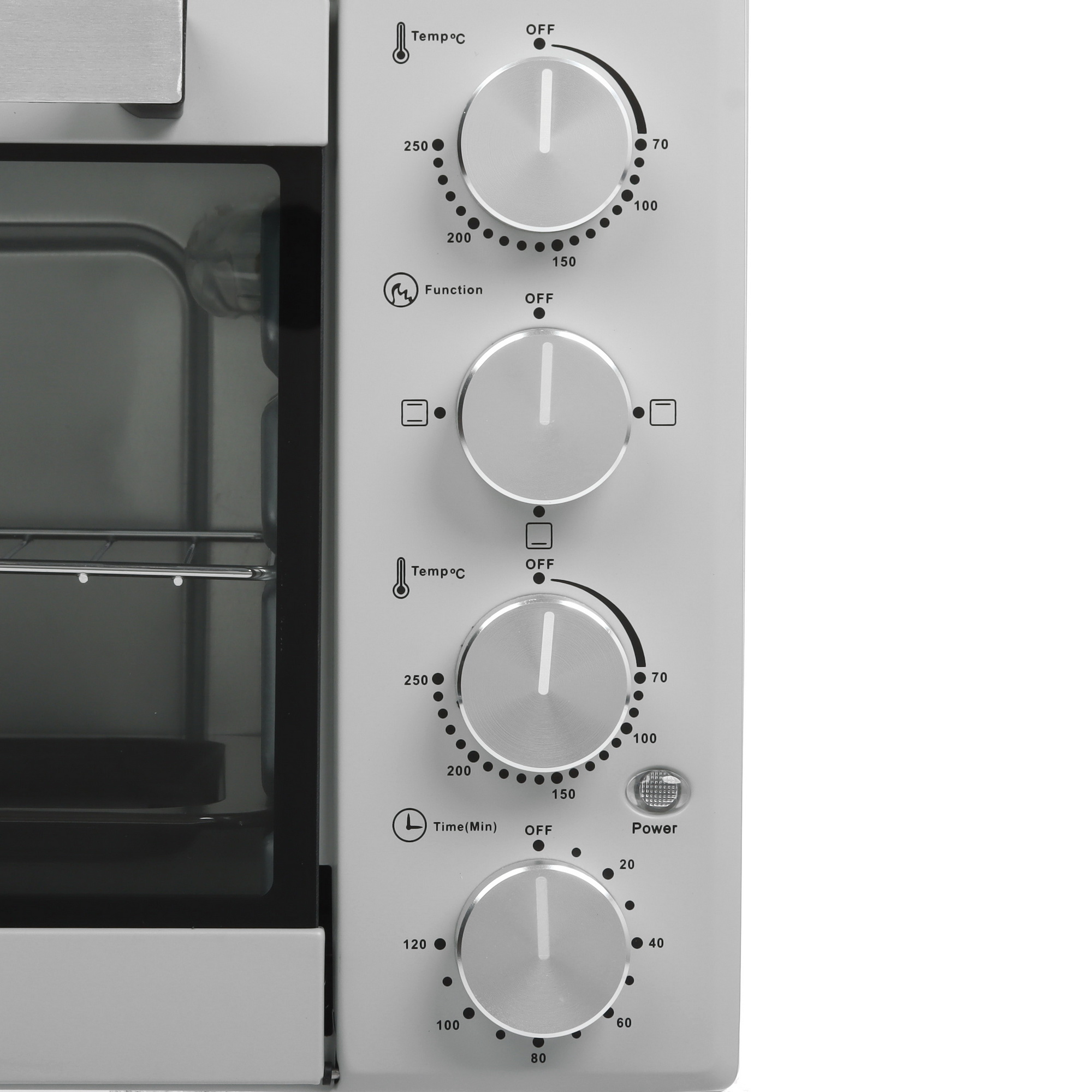 9080970 Мини-печь Kraft KFC-MO 381 HGR серый STDN-0073916 - Вид №3