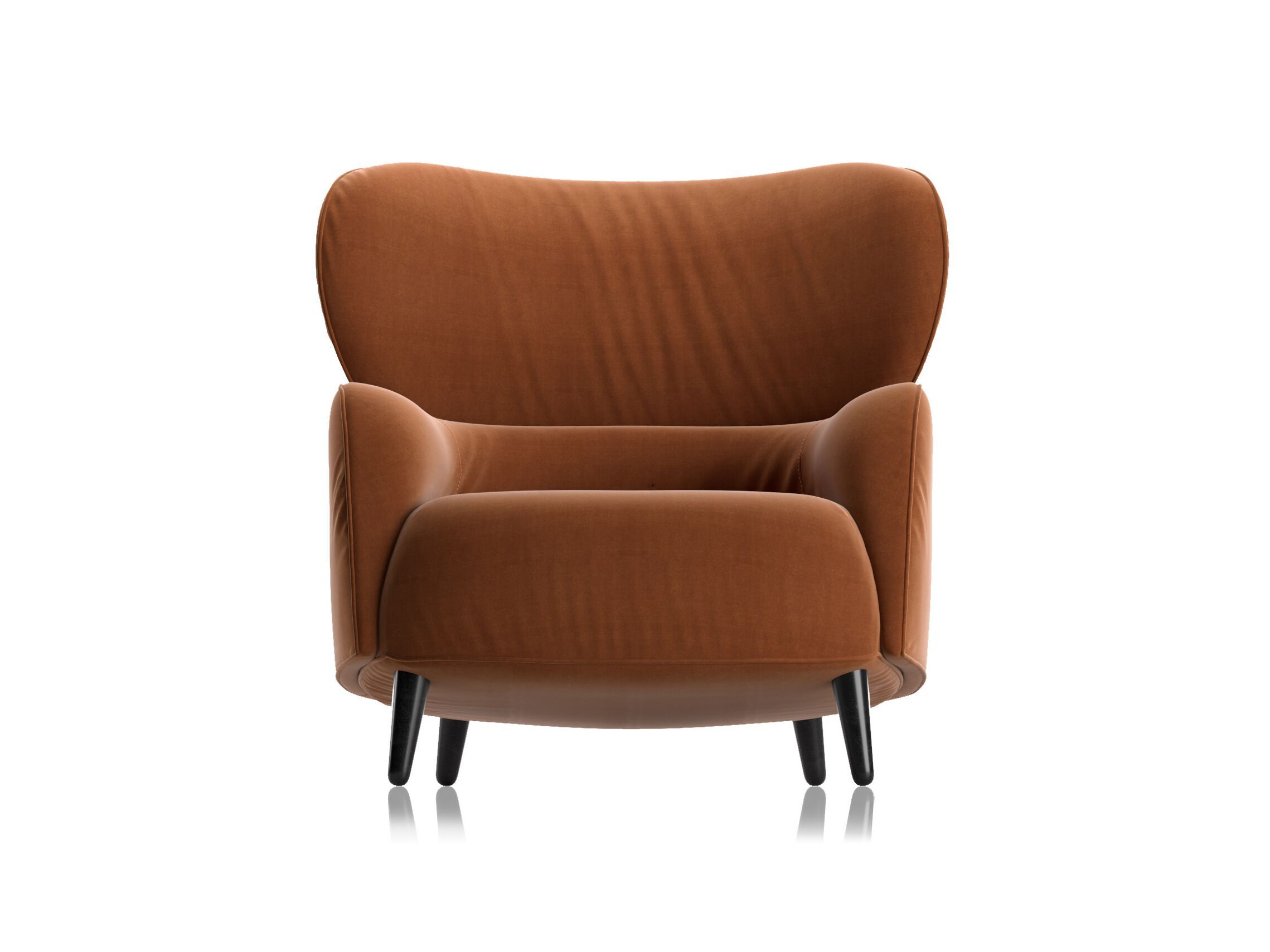 Тканевое кресло с подлокотниками Natuzzi Italia BLOSSOM ARCH-00078020 - Вид №3