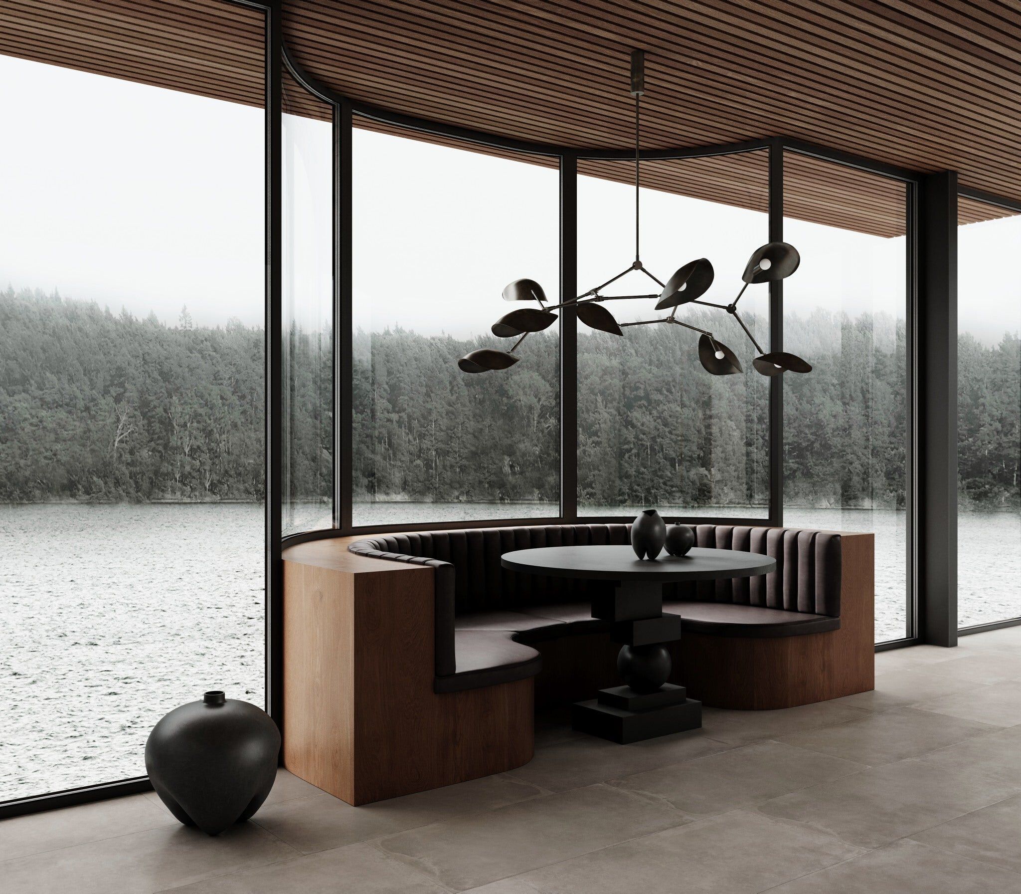 Круглый стол из волокнистого бетона 101 Copenhagen ARTIST DINING TABLE ARCH-00040776 - Вид №4