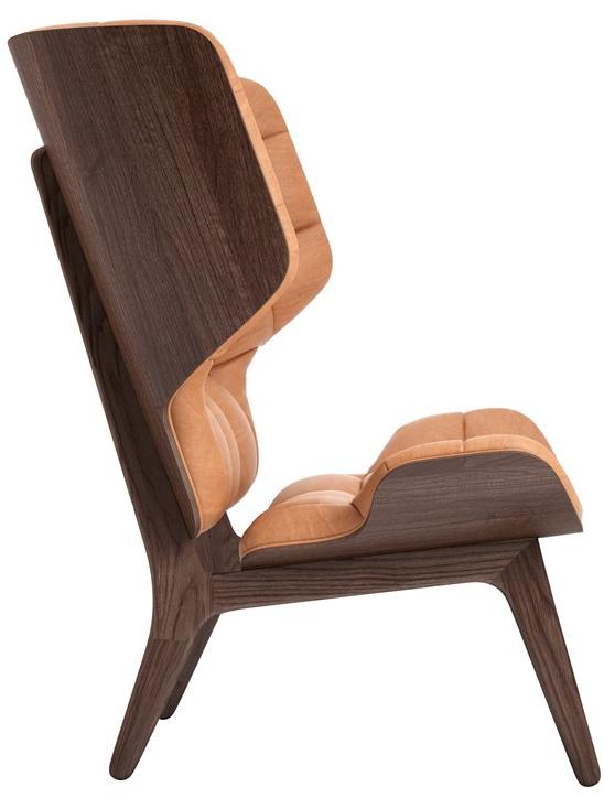 NORR11 Кожаное кресло с высокой спинкой Mammoth sun-id-1365304 - Вид №2