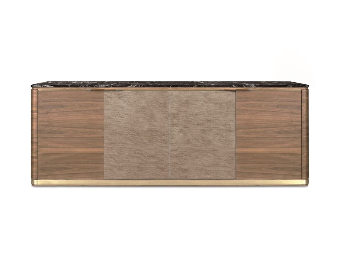 Деревянный шкаф с распашными дверями и мраморной столешницей Hurtado Evolution ARCH-00095567