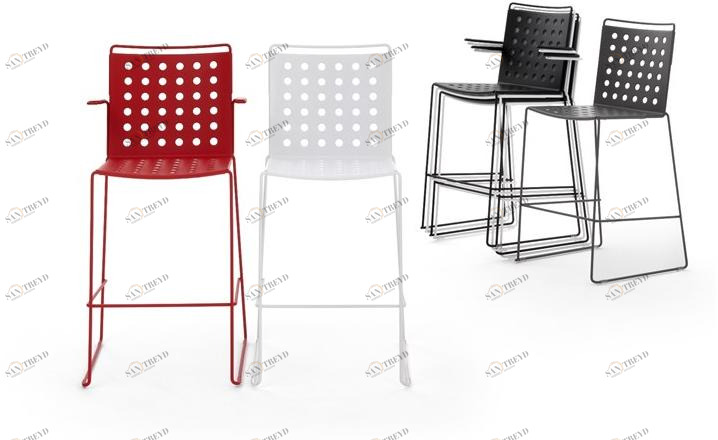 Urbantime Высокий штабелируемый табурет с подлокотниками Busy sun-id-1365723