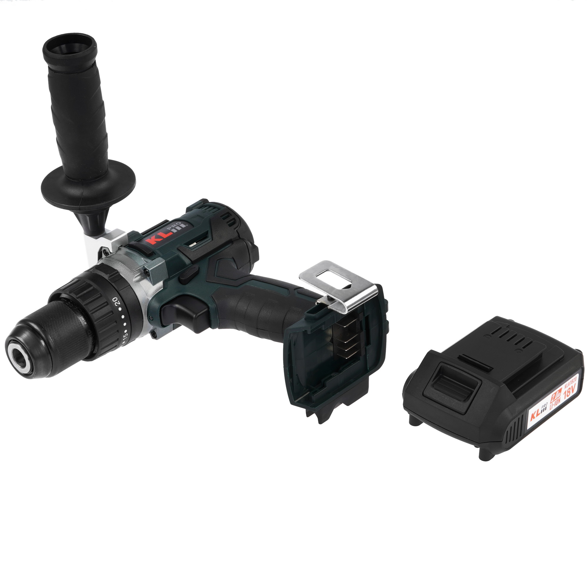 Дрель-шуруповерт KLPRO KLDM18B-20 9153999 STDN-0025225 - Вид №5