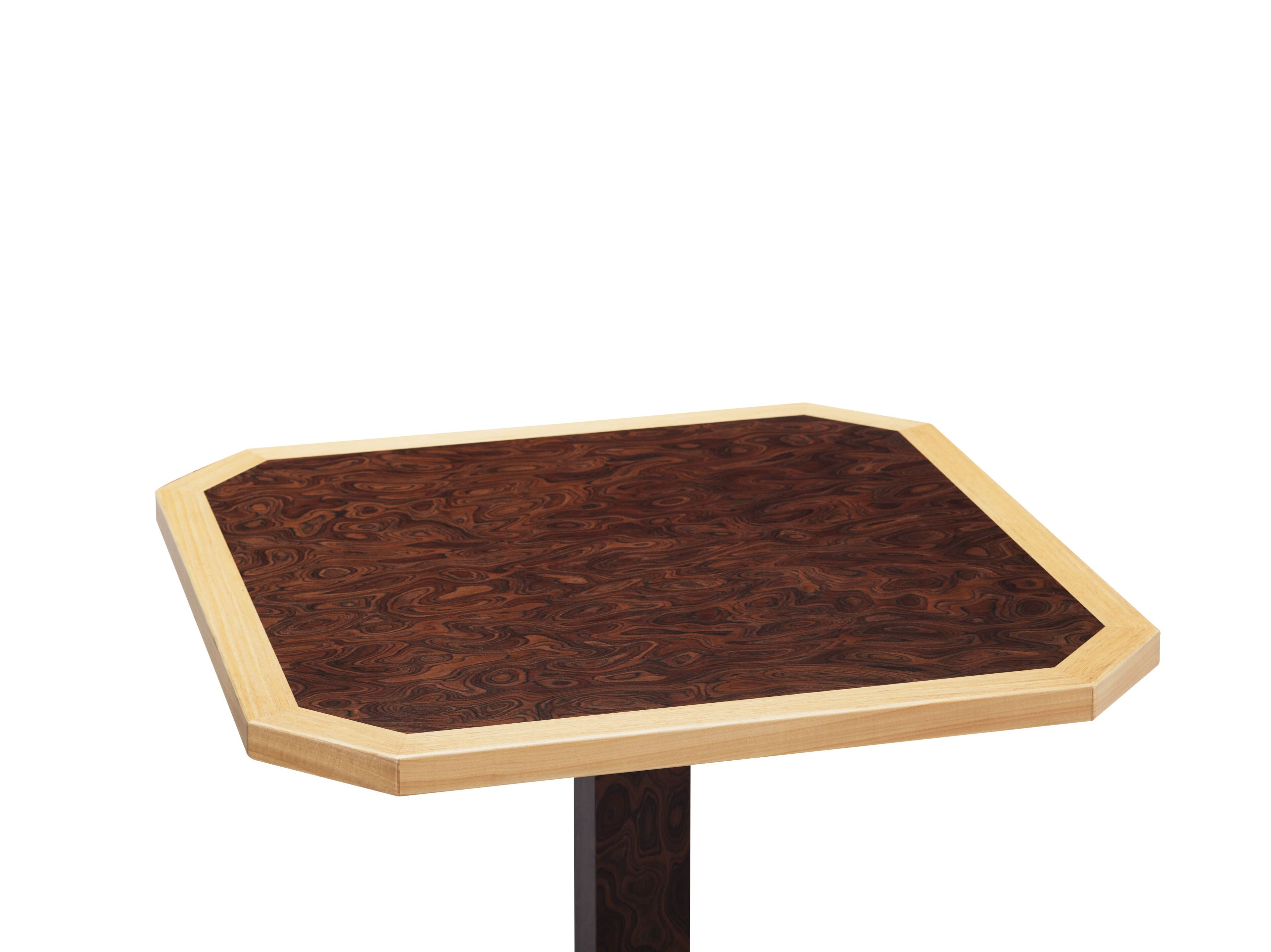 Квадратный стол из дерева и металла Papell Design гостиница ARCH-00149255 - Вид №1