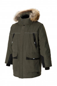 5035754 Куртка "Простор" утепленная хаки  Зимняя спецодежда  размер 44-46/170-176
