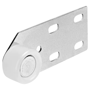 Мебельный ролик Larvij неповоротный белый 30 мм 89440503