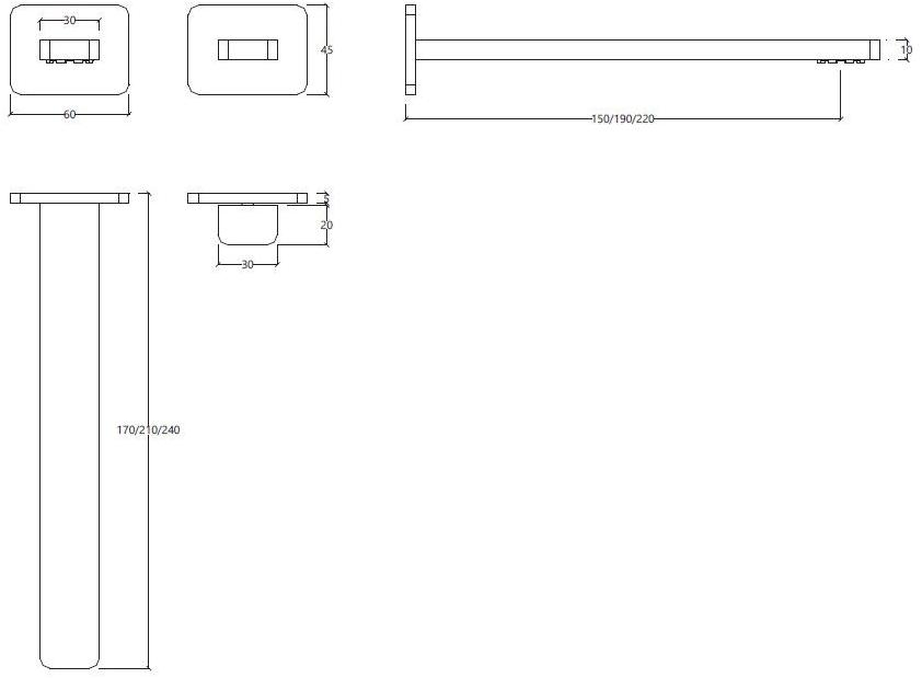 Water Evolution Смеситель для умывальника из хромированной латуни Itap sun-id-1364817 - Вид №1