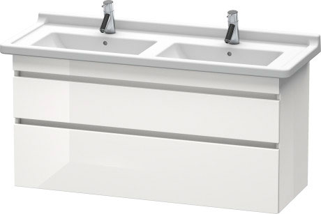 DS649007575 Тумбочка подвесная DuraStyle #DS6490 1200 x 470 мм Лен, декор Duravit - Вид №2