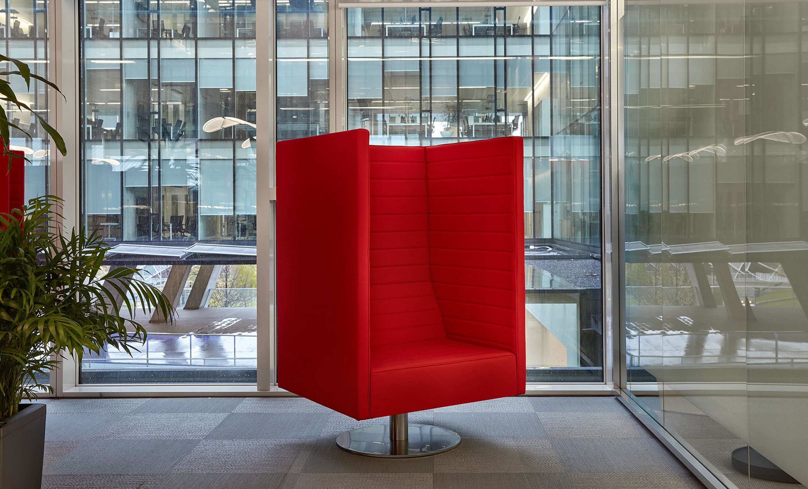 Вращающееся кресло с высокой спинкой Marelli ARCH-00047063 - Вид №4