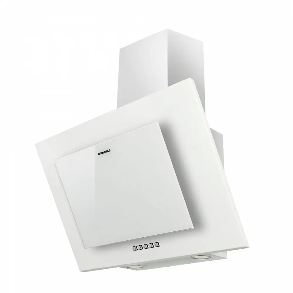 90053716 Наклонная вытяжка Konigin Tower C 50 WHITE 50 см цвет белый STLM-0864093