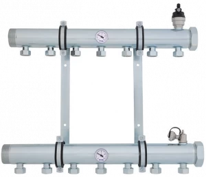 EMMETI Промышленный распределительный коллектор Collettori, cassette e valvole a sfera motorizzate