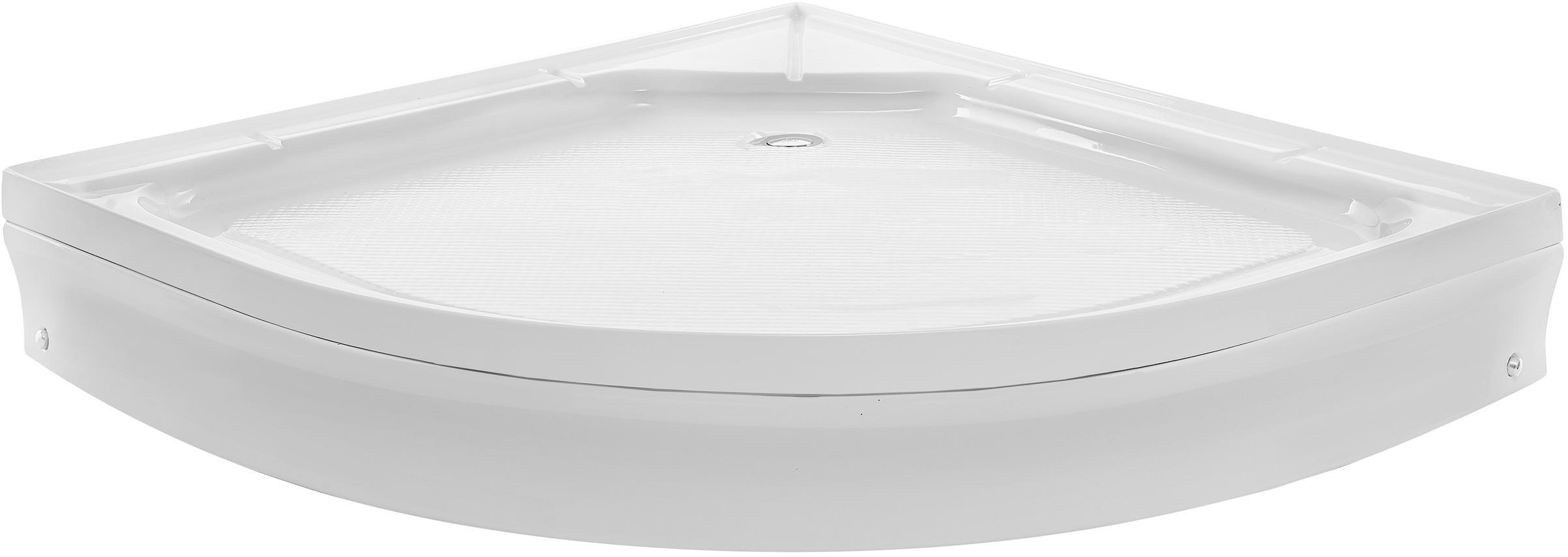 90588431 Душевой поддон BH10000002920 1/4 круга abs-пластик 80х80см, ножки в комплекте STLM-0296901 WEMOR