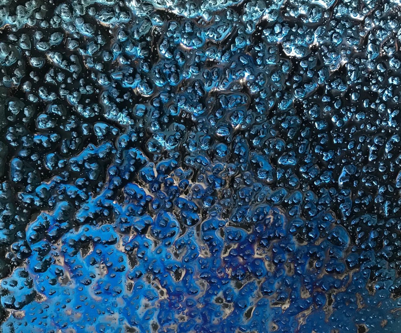 Декоративная стеклянная панель PlusObject BLUE GALAXY ARCH-00145552 - Вид №1