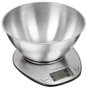 5403174 Кухонные весы OneTwo SSC серебристый серебристый