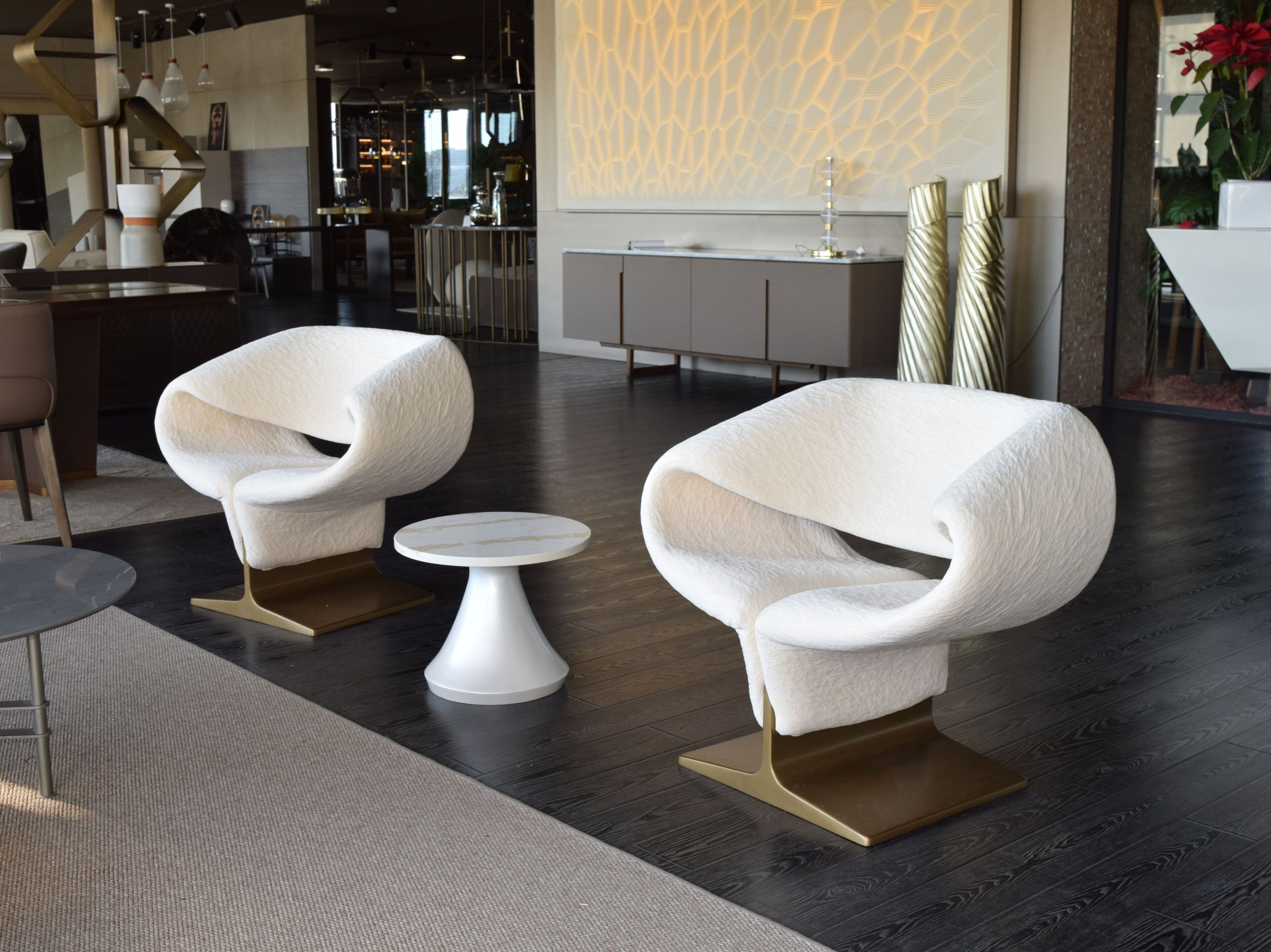 Тканевое кресло с подлокотниками ABLE RIBBON ARCH-00108670 - Вид №1