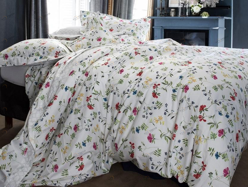 Alexandre Turpault Кровать из хлопка с рисунком и цветочными мотивами Renaissance sun-id-1384871