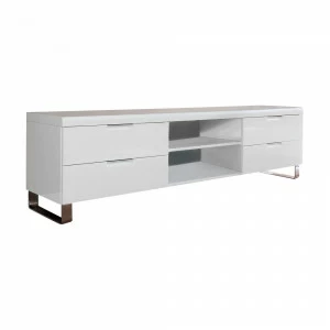 Тумба под телевизор белая на ножках Amico ESF ТУМБА TV 043896 Белый