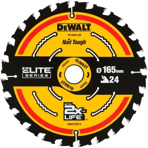 Диск пильный по дереву Dewalt Extreme DT10624-QZ DW 165x20x1.65 мм