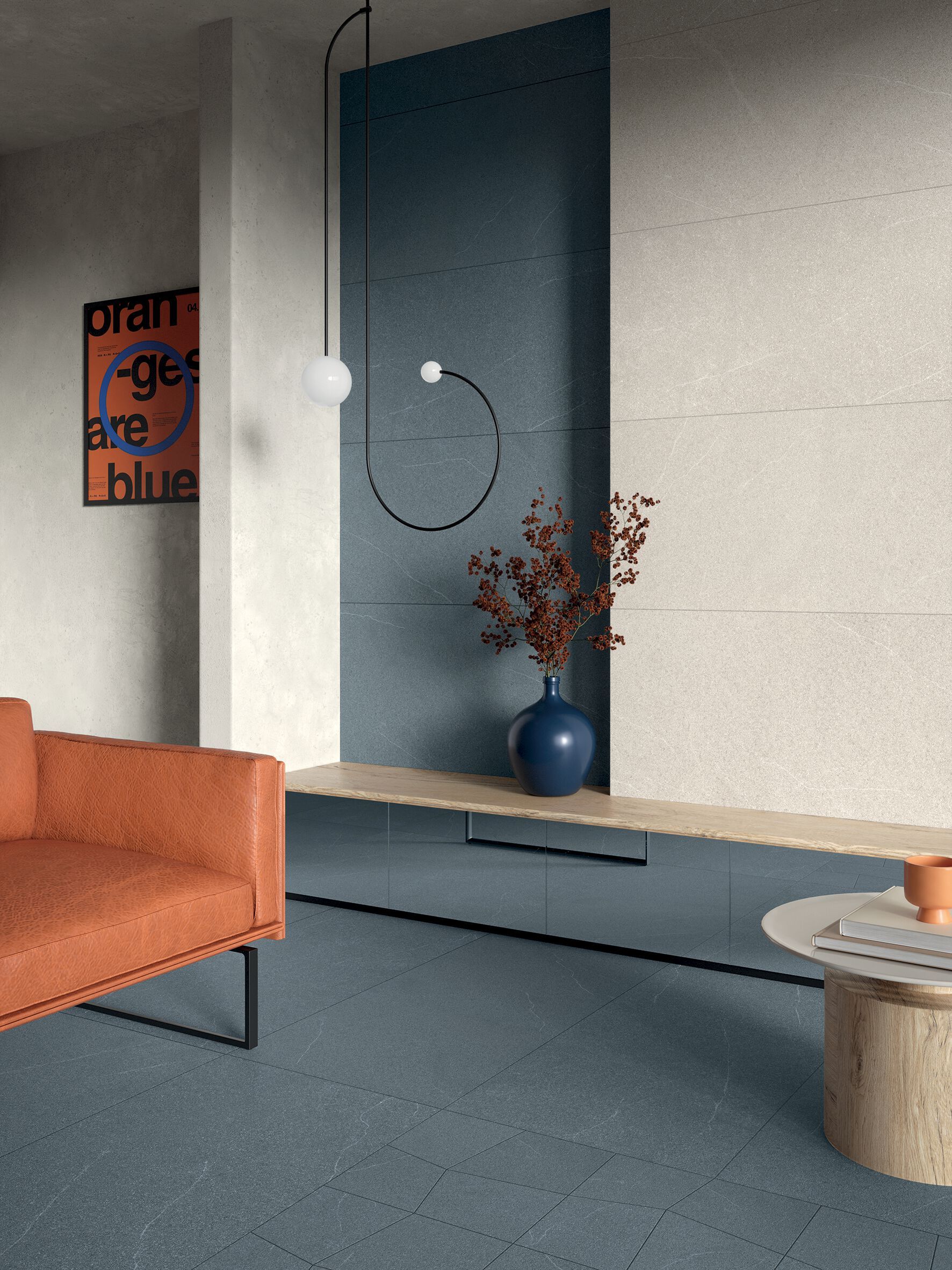 Пол / керамогранит с эффектом цемента MARINER Limeblend ARCH-00085964 - Вид №1