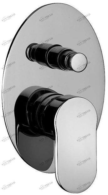 Rubinetterie Frattini Смеситель для душа, однорычажный, с автоматическим переключателем Fosca sun-id-1504966