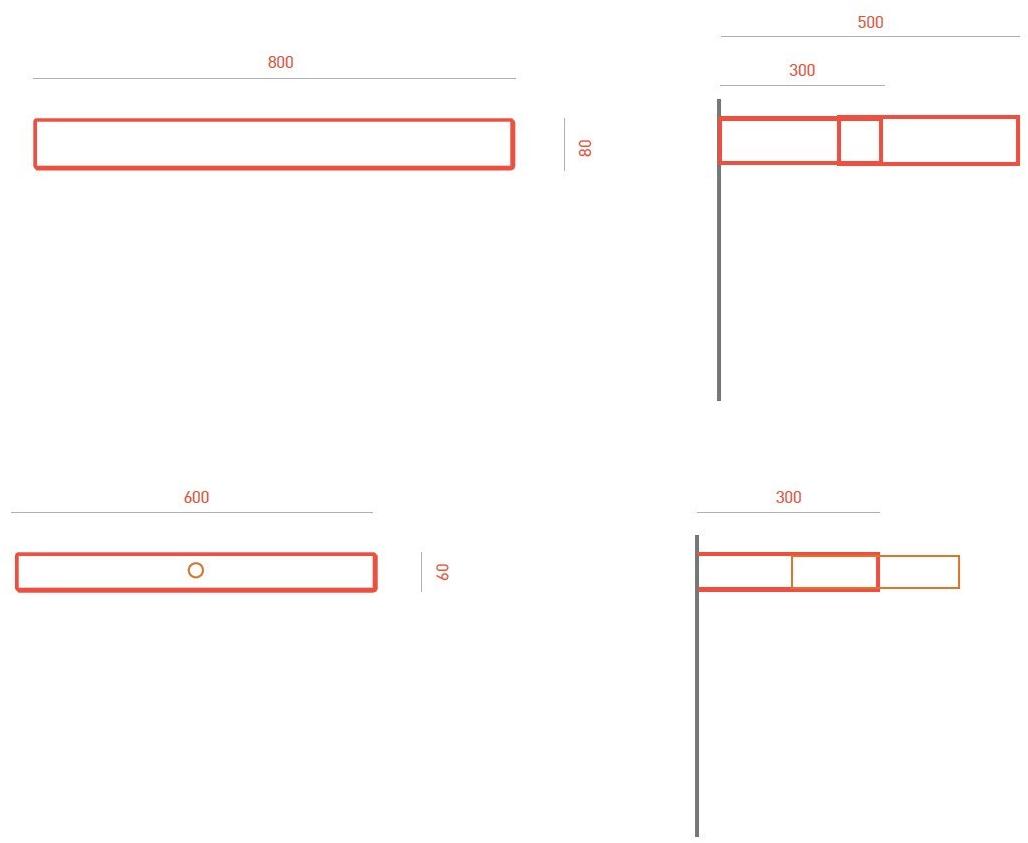 Giacopini Металлическая полка  Scr60, scr80  - Вид №5