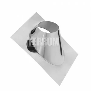 Крышная разделка угловая Ferrum 430/(0.5 мм) Ф200