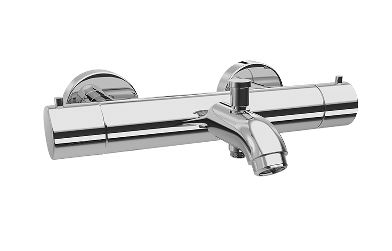 EX-6185-RHT Настенный термостатический смеситель для ванны GRAFF M.E./M.E. 25