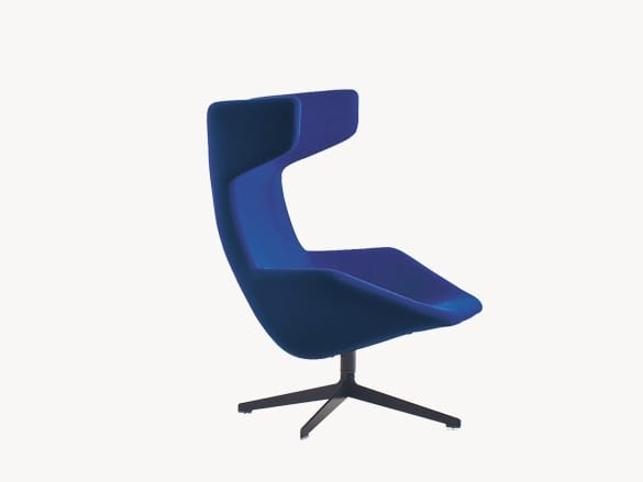 Спицевое вращающееся кресло с высокой спинкой MOROSO Take A Line For a Walk ARCH-00121326 - Вид №20