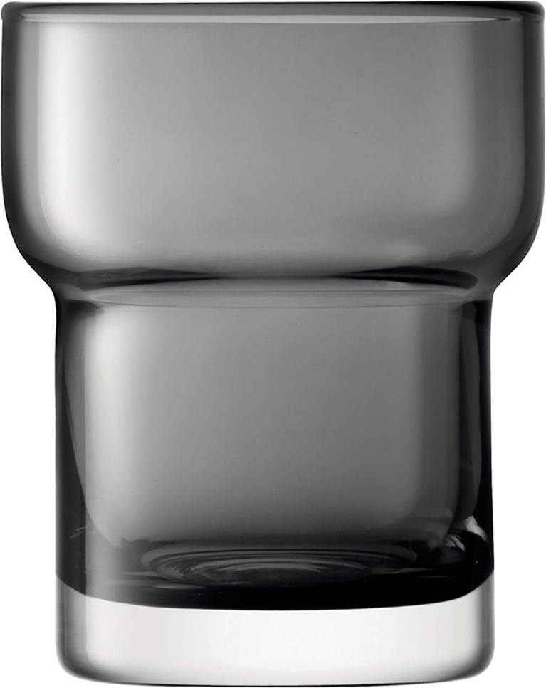 10656210 LSA International Набор стаканов LSA International, "Utility", 300мл, серый, 2шт. Стекло