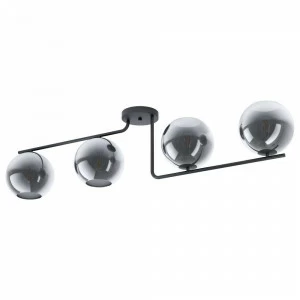 Люстра черная потолочная 4 лампы Eglo Marojales 98515 EGLO ДИЗАЙНЕРСКИЕ, MAROJALES 00-3833639 Хром;черный