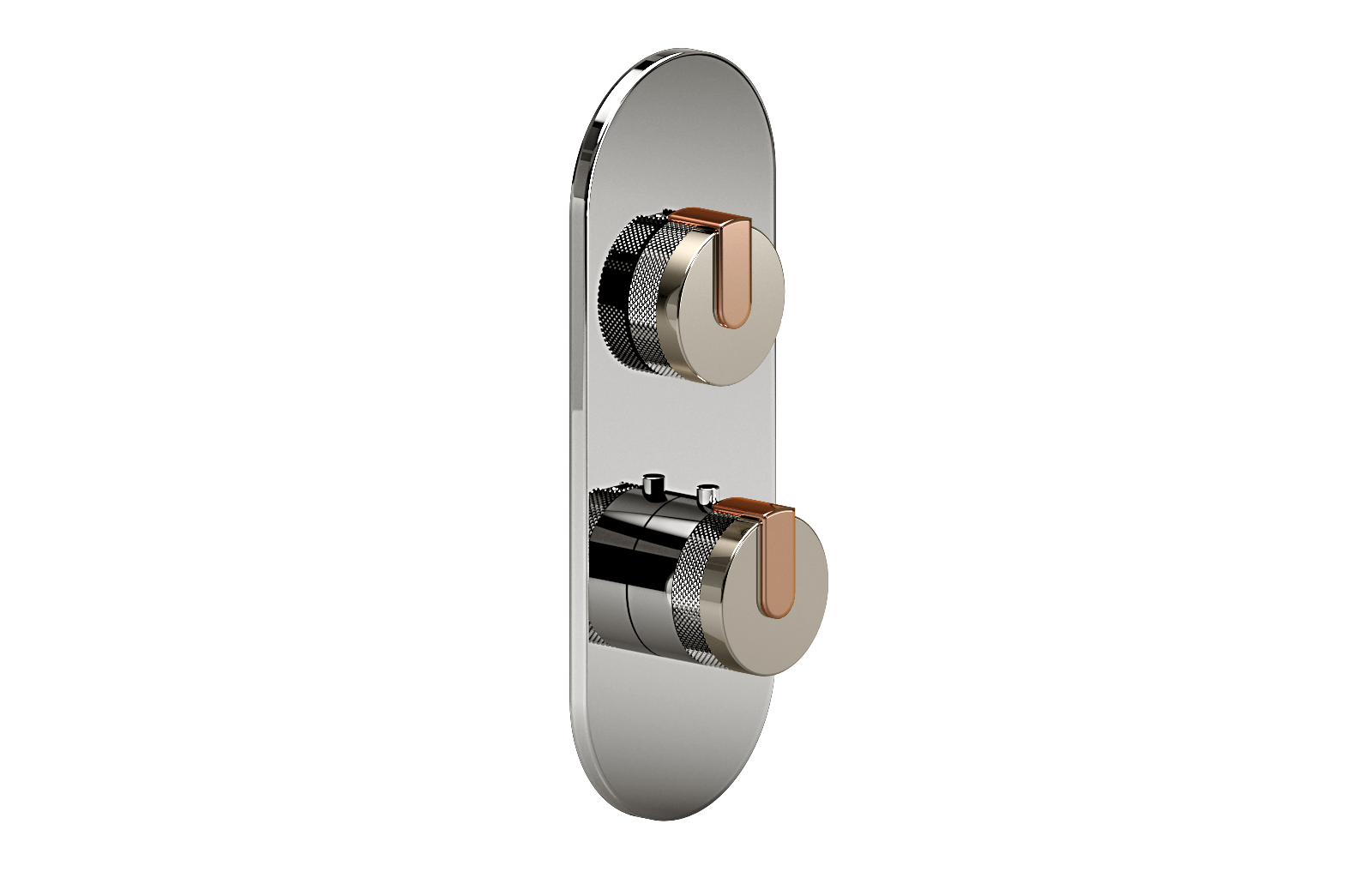 E-8026-R1PNE0-L1RG-PC-T Планка M-Series с 2 ручками - Внешняя часть GRAFF MOD+